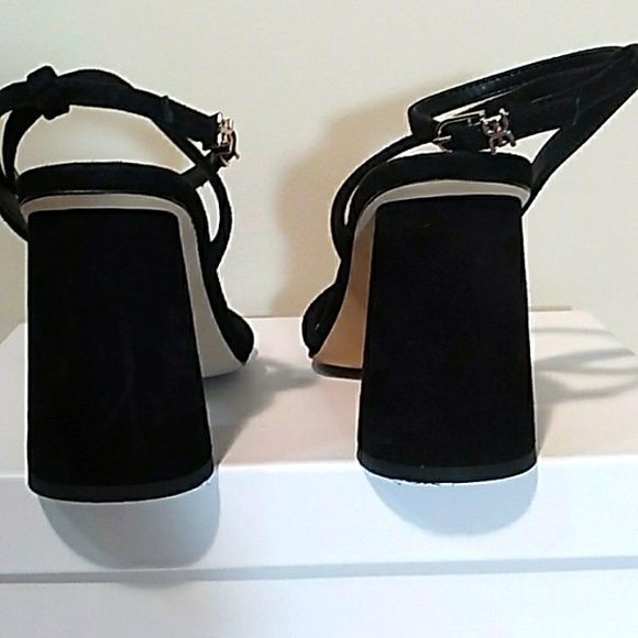 Sam Edelman KIA Leather Strappy Sandal with Block Heel. SEXY & COMFY! - Picture 6 of 11